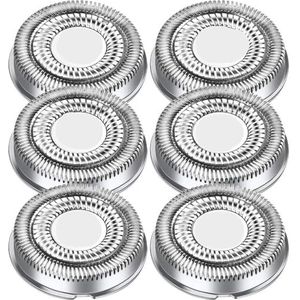 Aquatouch Vervangende scheerhoofden, compatibel voor Philips, Series 1000 2000 3000 5000 AT8xx AT7xx PT8xx PT7xx Accessoires (6 stuks)