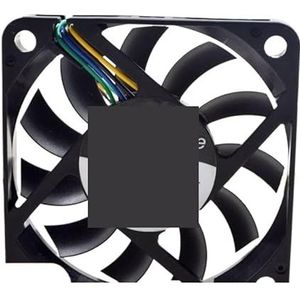 Voor SHUTTLE DA06010B12L 60x60x10mm voor DC 12V 0.17A Dual Ball Bearing PWM Ultra-dunne industriële koelventilator