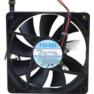 120mm ventilator voor 4710KL-05W-B30 24V 0.2A 12CM Inverter Mute koelventilator Geluidskoeling voor servers en voedingen