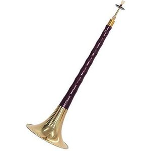 Blaasinstrument Rood Sandelhout Suona Muziekinstrument Volwassen Professionele Trompet Spelen Suona voor beginners (Color : A down key)