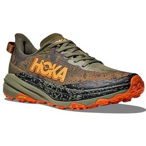 Hoka One One - Speedgoat 6-1147791D - Kleur: Oranje-Olijfgroen - Maat: 46 2/3 EU