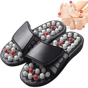 Massage Slides | Antislip Voetmassage Slippers, Mannen Vrouwen Voetontspanning Sandalen Gezonde Schoenen voor Thuis Appartement