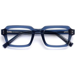 OPULIZE EDG Blue Light Blocking Glasses for Women Men, Anti-reflective Anti-Glare Computer & Gaming Glasses, Vintage Rectangular Frame, UV & Eyestrain Protection, Blue (Pack of 1)