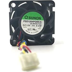 For with Control 40mm 4cm PSD1204PQBX-A DC12V 9.6W 0.8A 4-Wire Server Fan LMNCBVYA
