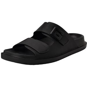 GUESS Vugon sandalen voor heren, Black Saffiano Texture 002, 40 EU