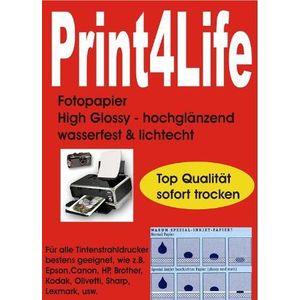 trucol P4L HGlossy Fotopapier, 1000 vel, A4, 140 g/m²