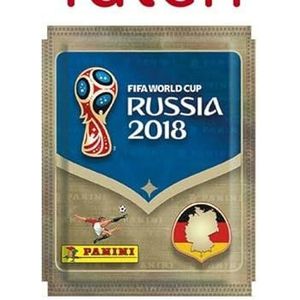 Panini WK Russia 2018 - stickers - 100 zakjes