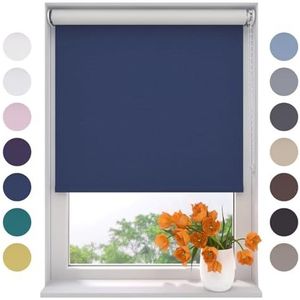 Rolgordijn Easy Verduisterend - Blue - 70 x 190 cm