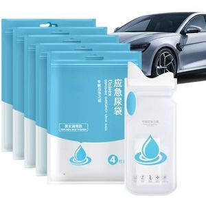 Camping plaszakken | 700ml draagbaar toilet voor kamperen | toiletzakken voor kinderen, toilettas voor mannen, draagbaar toilet voor kamperen, hoog absorptievermogen, lekvrij en geur-voor files