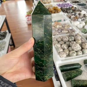 AtkitS Natuurlijke kristal-energiesteen, Obelisk, Reiki, Reiki, levendige decoratie, woondecoratie (1100-1200 g)