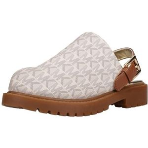 Michael Kors Cosetta Clog houten schoen voor dames, vanille bagage, 12 Little Kid
