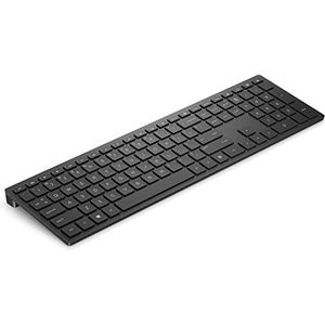 HP Pavilion 400 Wireless Keyboard EU International, W125891664 (Keyboard EU International Pavilion Wireless Keyboard 600, Full-size (100%), Wireless, Black)