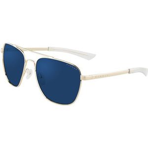 GUNNAR Gaming- en Computerbrillen - MUSTANG - Framekleur: GOLD, Lenstint: Sun (Blokkeren 90% Blauw Licht & 100% UV-licht) - Blauwlichtblokkerende brillen