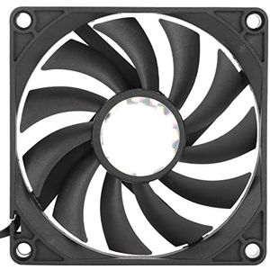 PWM-koelventilator, 4-pins Ultradunne Krachtige Koelventilator, Hydraulische Lagers, 2500 Rpm Geluidsarme Koelventilator voor Computerbehuizingen, 80 X 80 X 10 Mm