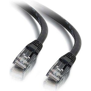 C2G /Cables To Go 31352 Cat6-kabel - Snagless niet-afgeschermde Ethernet-netwerkpatchkabel, zwart (35 voet, 10,66 meter)