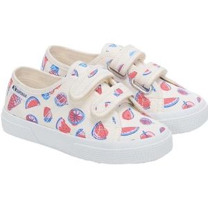 Superga Kinderen/Kinderen 3750 Leggera Fruit Touch Fastening Trainers, Witte Avorio, 9.5 UK Child