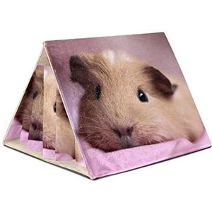 Hamsterkooi,Tent en Bed voor huisdieren,Habitat voor Hamster Huis,Speelgoed voor Kleine Dieren,schattige muis hamster Afdrukken