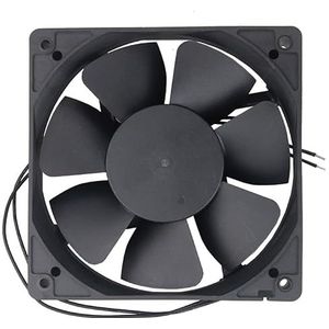 40 stuks Dual Ball 120mm 12025 EC borstelloze ventilator AC 110V 115V 120V 220V 240V axiaal 120x 25mm wordt geleverd met roosters