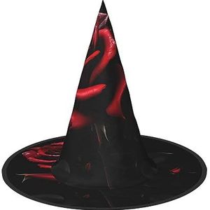 SSIMOO Rode en rozen Halloween-feesthoed, grappige Halloween-hoed, brengt plezier op het feest, maak je de focus van het feest