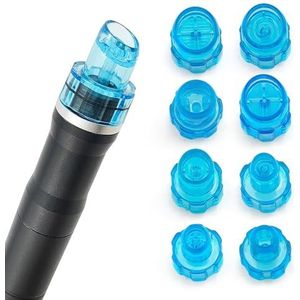 Gezichtsverzorging Gezichtsreinigingstool Huidschoonheidsset Hydro Dermabrasie Waterpeeling 8st Elitzia ETAF133T (blauw)