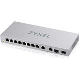 Zyxel - XGS1210-12 - V2 - Switch - Zwart - Managed - 12 Poorten