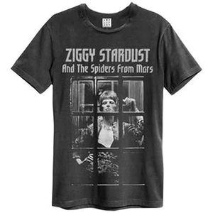 David Bowie T Shirt Rise And Fall nieuw Officieel Mannen Amplified Vintage