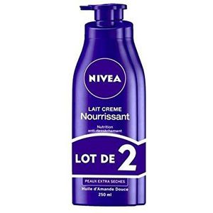 NIVEA Body - Lait crème - 250 ml - soldeer de 2