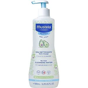 Mustela Agua Limpiadora Sin Enjuague 3 x 500ml
