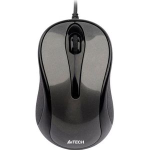 Gembird muis A4Tech Opt Wired 3 toetsen zwart/zilver