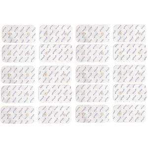 20 axion elektroden/pads – 10x5 cm - verenigbaar met Compex EMS-apparaten