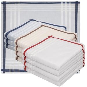 Betz Mannen stoffen zakdoeken set Lord 1 100% katoen grootte 40x40 cm L dessin 35