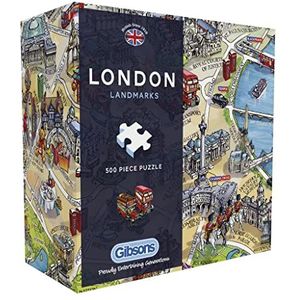 Gibsons London Landmarks 500 Stuk puzzel