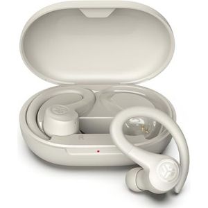 JLab Go Sport+ - Draadloze Oordopjes - Zand - 35+ Uur Bluetooth Speeltijd