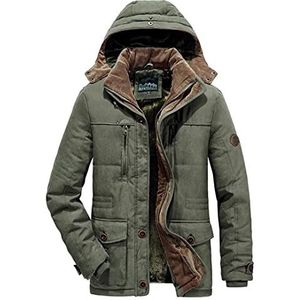 Winter Jas Mannen Parka Dikke Warme Plus Fluwelen Winter Jas Mannen Uitloper Hooded Jassen En Jassen