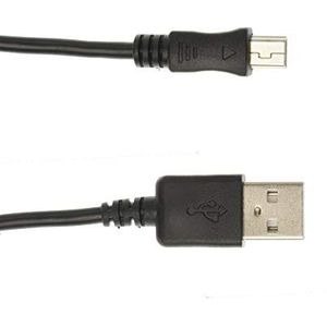 Kingfisher Technology - 2 m zwarte USB PC/Fast Data Sync kabel Lead Adapter (22AWG) compatibel met Iomega eGo RPHD-U harde schijf