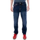 True Religion ricky straight leg jeans heren, Damon Dark Wash, 29W / 34L