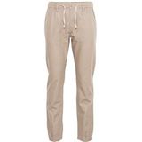 Blend Lennik linnen broek voor heren, lange stoffen broek, chalk stone (70032), M