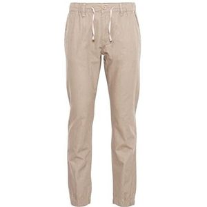 Blend Lennik linnen broek voor heren, lange stoffen broek, chalk stone (70032), M
