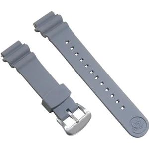 20mm Horlogeband fit for Seiko Prospex Serie SPR009 Waterdichte Duiken Siliconen Sport Armband Ring Gesp Horloge Accessoires (Color : Grey-rubber ring, Size : No logo)