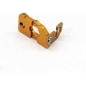 For Wltoys K989 K979 K999 284131 RC afstandsbediening auto 1/28 muggen auto universele metalen PO accessoires motor mount(Yellow)