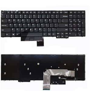 Vervangend toetsenbord voor laptop, compatibel met Lenovo IBM voor ThinkPad E530 E545 E535 E530C(No mouse joystick)