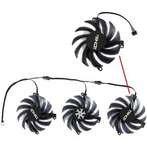 85mm CF-12915S grafische kaartventilator voor INNO3D RTX 3070 3070Ti 3080 3080Ti 3090 voor ICHILL X4 OC VGA video GPU-koeler CF-12910S(1 Piece C FAN)