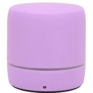 Bluetooth5.0-Luidspreker, Luidspreker Stevig Draagbaar met Gekleurde Verlichting voor Buiten (Paars)