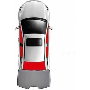 QCxMpC Autozonneschermen voor de zijruiten van de BMW Serie 2 Gran Tourer F46 2014-2021, magnetische UV-beschermende schermen voor voor- en achterruiten, hittebestendige zonneschermaccessoires