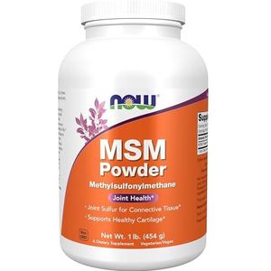 NOW Foods - MSM Poeder (454 gram)