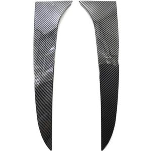 Auto Achterruit Zijspoiler Voor X1 Voor E84 2009 2010 2011 2012 2013 2014 2015 2x Auto Achterruit Zijspoiler Canard Splitter Trim Decor