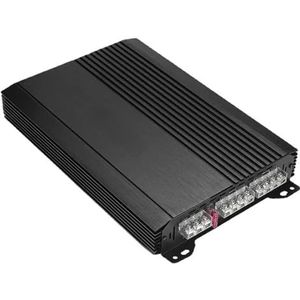 Versterker, Zwart 4 Kanaals Auto DC12V High Power 4x60 W Volledige Aluminium Hoge Geluidskwaliteit Subwoofer Versterker auto Audio Modificatie