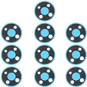 ZZjingli 10 STKS Back Camera Lens for Nokia 3.4 TA-1288 TA-1285 TA-1283 (Blauw) (Paars)(Blue)