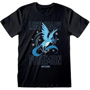 Pokemon T-shirt Legendary Articuno, Zwart, XL