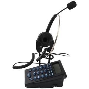 Call Center Telefoon met Headset voor Huis Call Center met Noise Cancellation